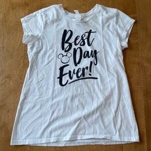 Amazon Girls Mickey/Disney Short Sleeve Shirts (2)